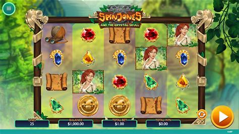 Play Spin Jones And The Crystal Skull Slot