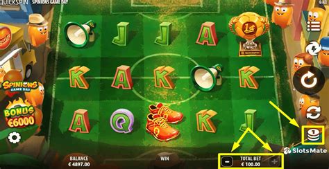 Play Spinions Game Day Slot