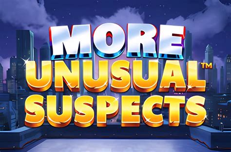 Play Unusual Suspects Slot