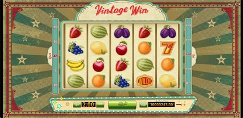 Play Vitntage Win Slot