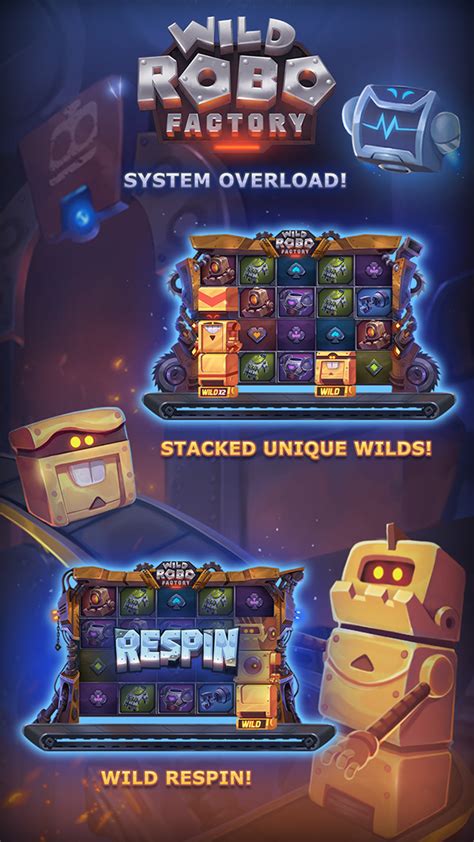 Play Wild Robo Factory Slot