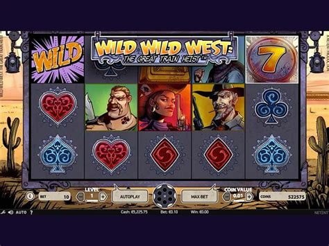 Play Wild Wild West The Great Train Heist Slot