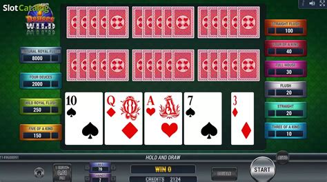 Poker 7 Deuces Wild Slot - Play Online