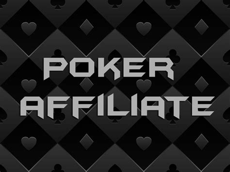 Poker Affiliate Listagens Forum
