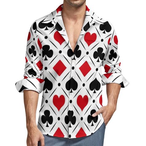Poker Camisas De Vestido