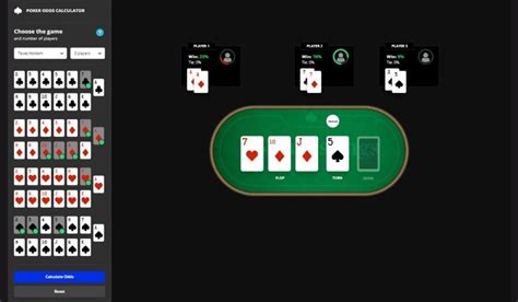 Poker Cego Calculadora