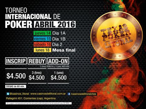 Poker Corrientes Septiembre 2024