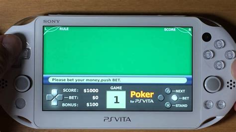 Poker Despeje A Ps Vita