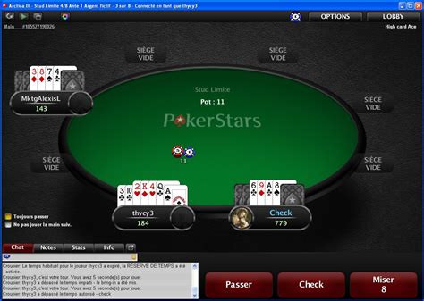 Poker En Ligne Argent Fictif Sans Inscricao