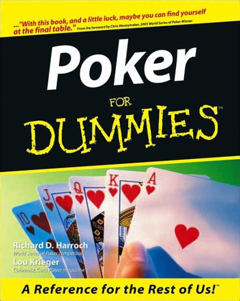 Poker For Dummies Regras