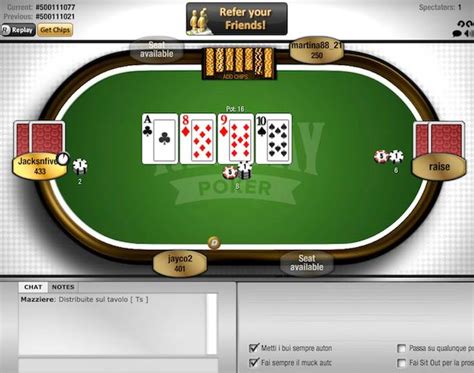 Poker Gratis Italiano Senza Soldi