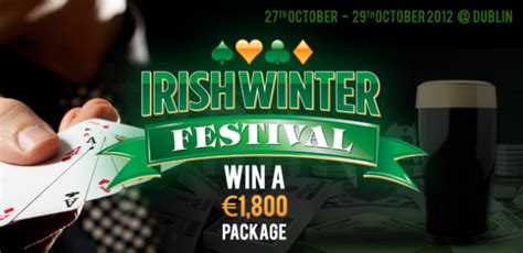 Poker Irish Winter Festival