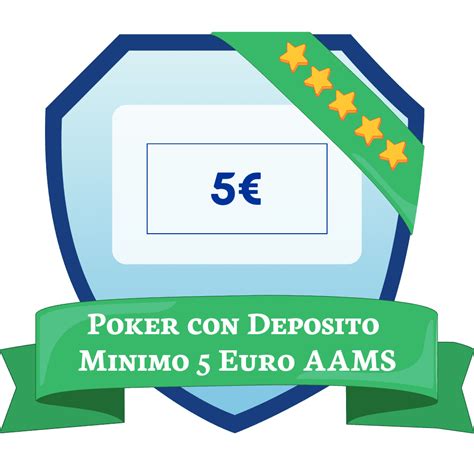 Poker Online Deposito Minimo De 5 Euros