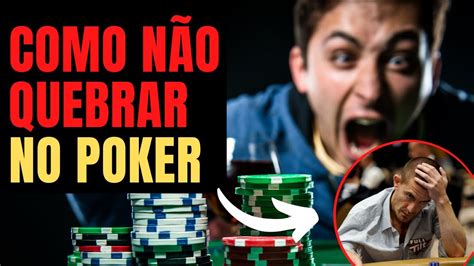 Poker Quebrar Mesmo