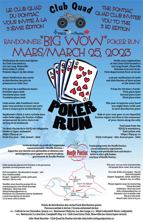 Poker Run 2024 California