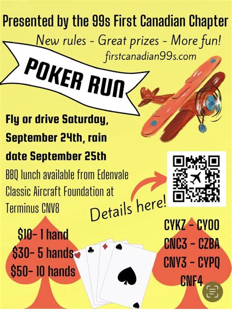 Poker Run Canada