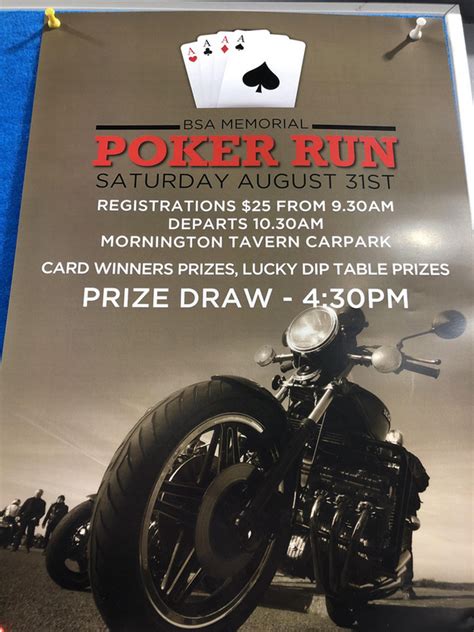 Poker Run Dunedin 2024