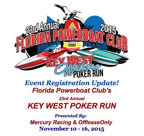 Poker Run Key West 2024 Eventos