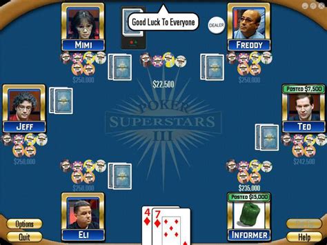 Poker Superstars 3 De Ouro Chip Desafio De Crack