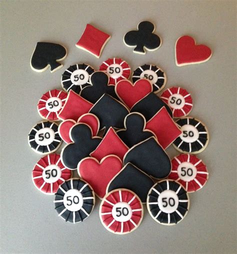 Poker Tematico Personalizado Cookies