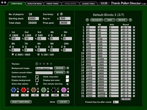 Poker Timer Deutsch