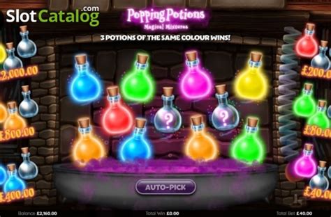 Popping Potions Magical Mixtures Slot - Play Online