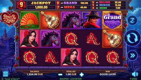 Power Of Zorro Slot Gratis