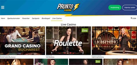 Pronto Casino App