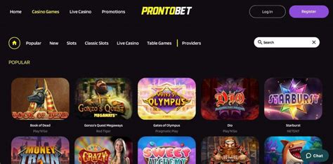 Prontobet Casino Download