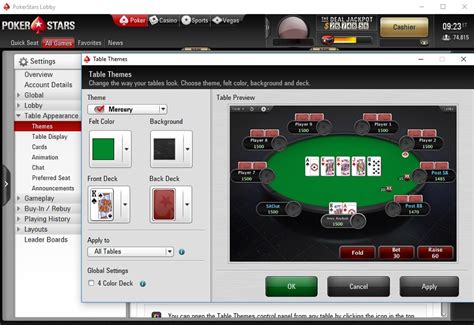 Protetor De Tela Do Pokerstars