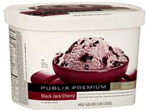 Publix Jack Black Cherry Frozen Yogurt