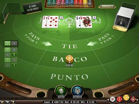 Punto Banco Pro Pokerstars