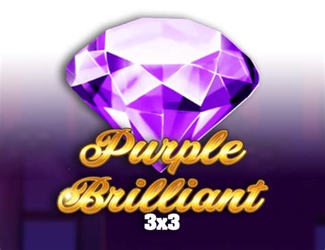 Purple Brilliant 3x3 Brabet