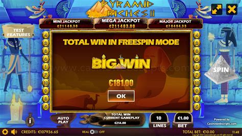 Pyramid Riches Ii Betfair