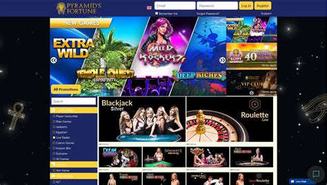 Pyramids Fortune Casino Login