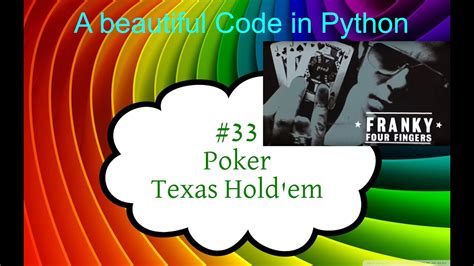 Python Texas Holdem Codigo