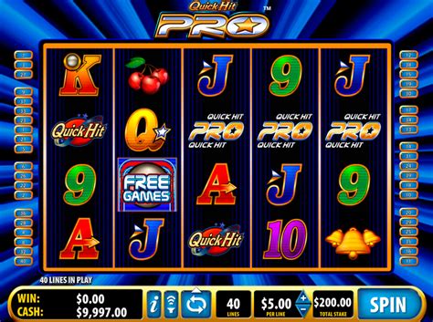 Quick Hit Pro Slots Online