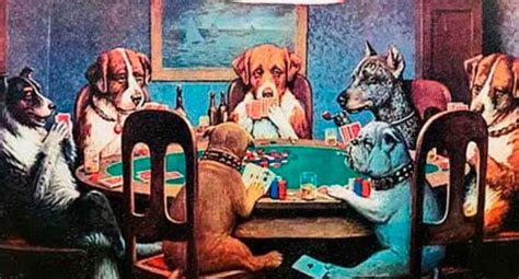 Quien Pinto Los Perros Jugando Poker