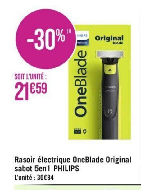 Rasoir Electrique Philips Chez Geant Casino