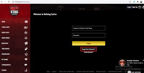 Red Stag Casino Login