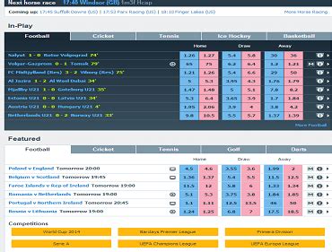 Return To The Feature Betfair