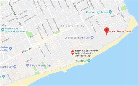 Revel Casino Em Atlantic City Mapa