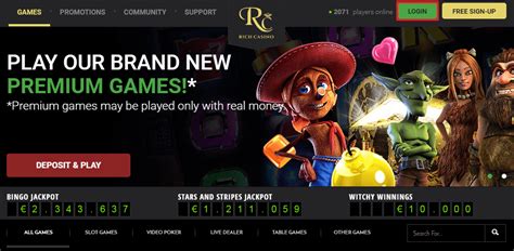 Rich Casino Login