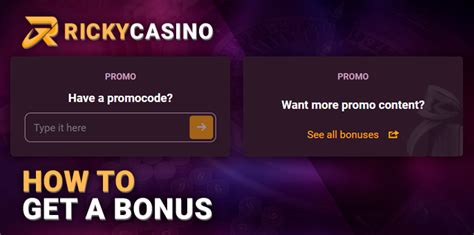 Rickycasino Bonus