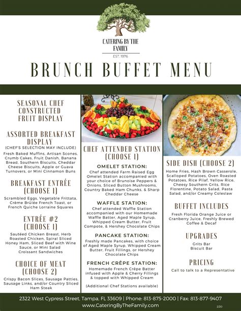 Rios Casino Brunch Buffet De Pequeno Menu