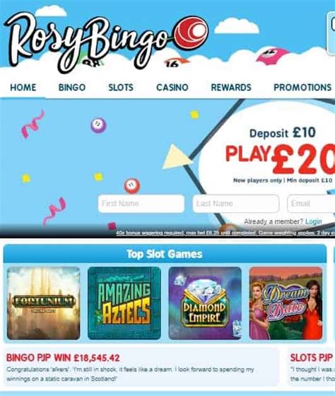 Rosy Bingo Casino Bonus