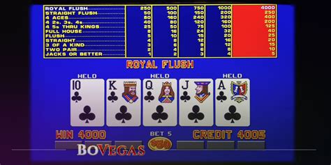 Royal Flush Party Video Poker Betway