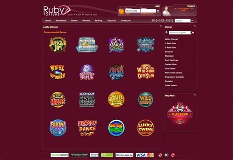 Ruby Fortune Casino Inscrever