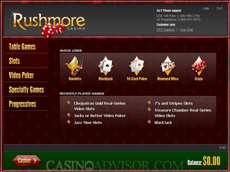 Rushmore Casino Online Slots