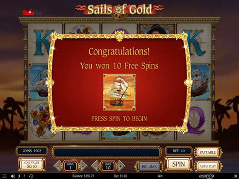 Sails Of Gold Bodog